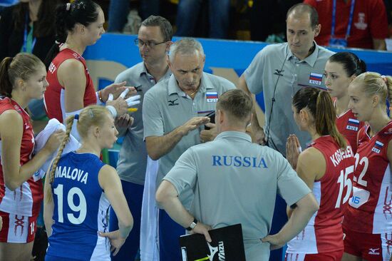 Volleyball Women's World Championship. Bulgaria vs. Russia