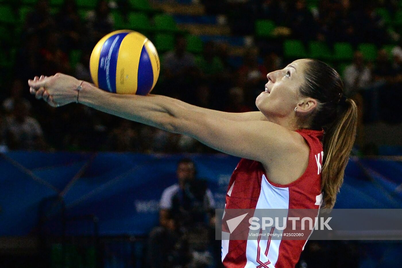 Volleyball Women's World Championship. Bulgaria vs. Russia