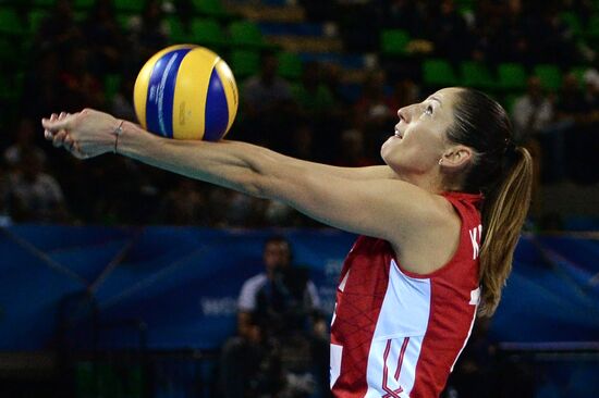 Volleyball Women's World Championship. Bulgaria vs. Russia