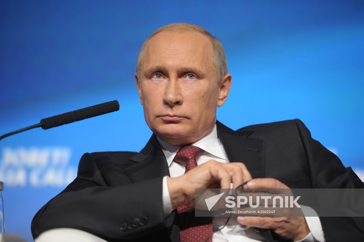 Vladimir Putin attends Russia Calling! 6th Annual VTB Capital Investment Forum