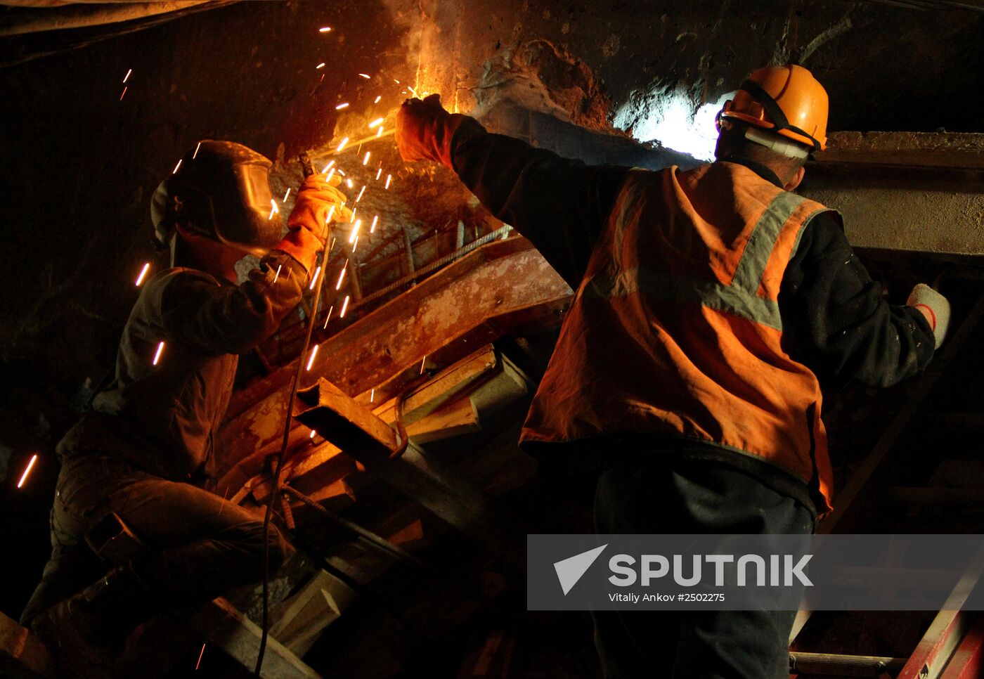 Construction of Narva tunnel in Primorye