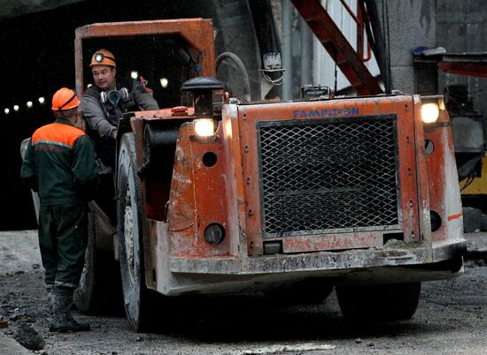 Construction of Narva tunnel in Primorye