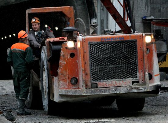 Construction of Narva tunnel in Primorye