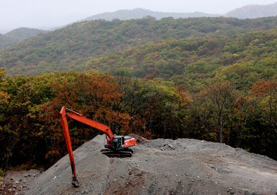 Construction of Narva tunnel in Primorye