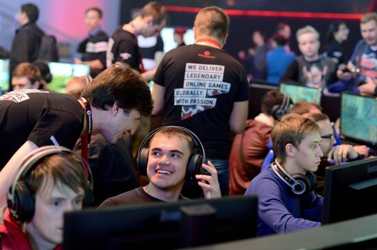 Igromir 2014 exhibition in Moscow