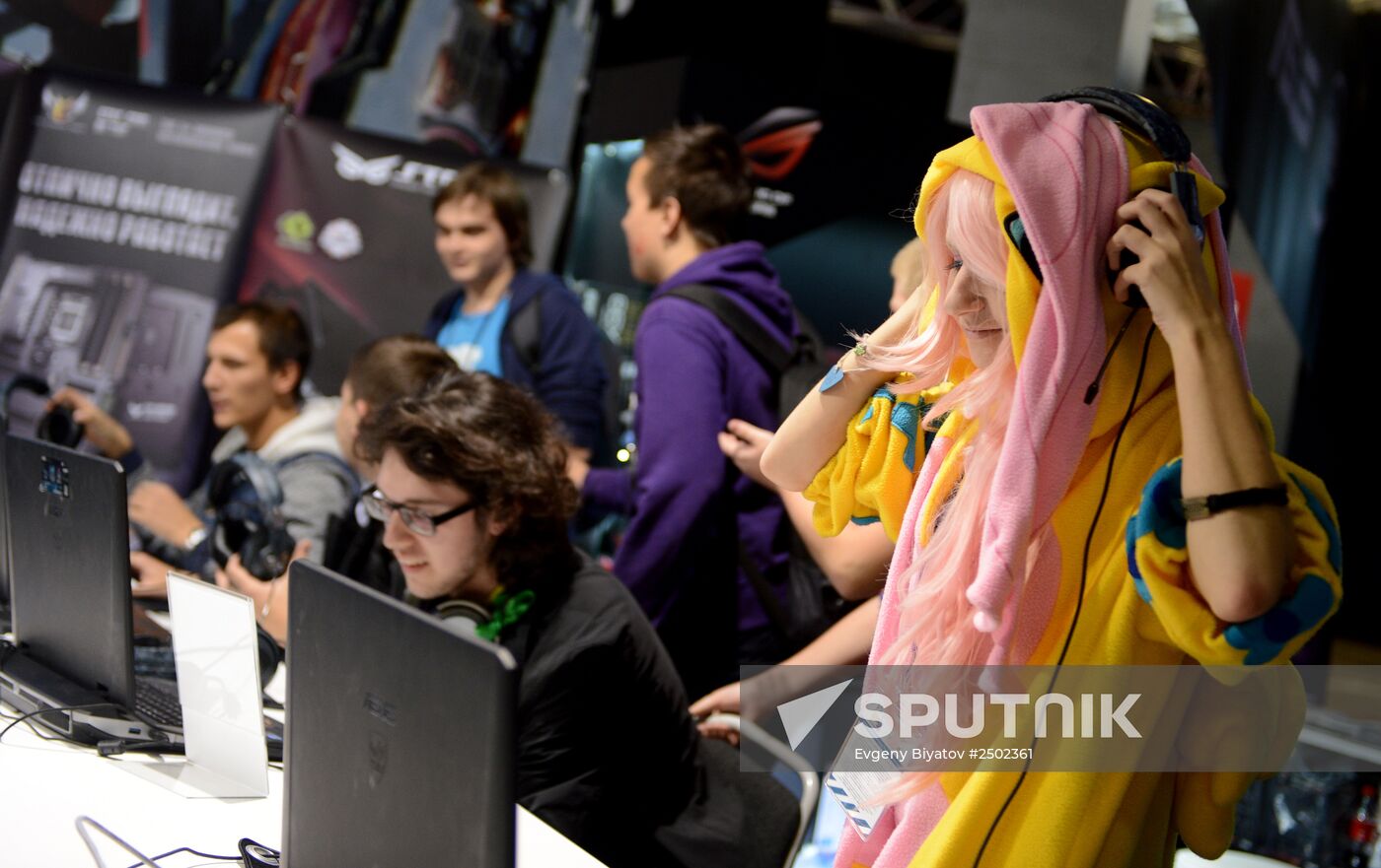 Igromir 2014 exhibition in Moscow