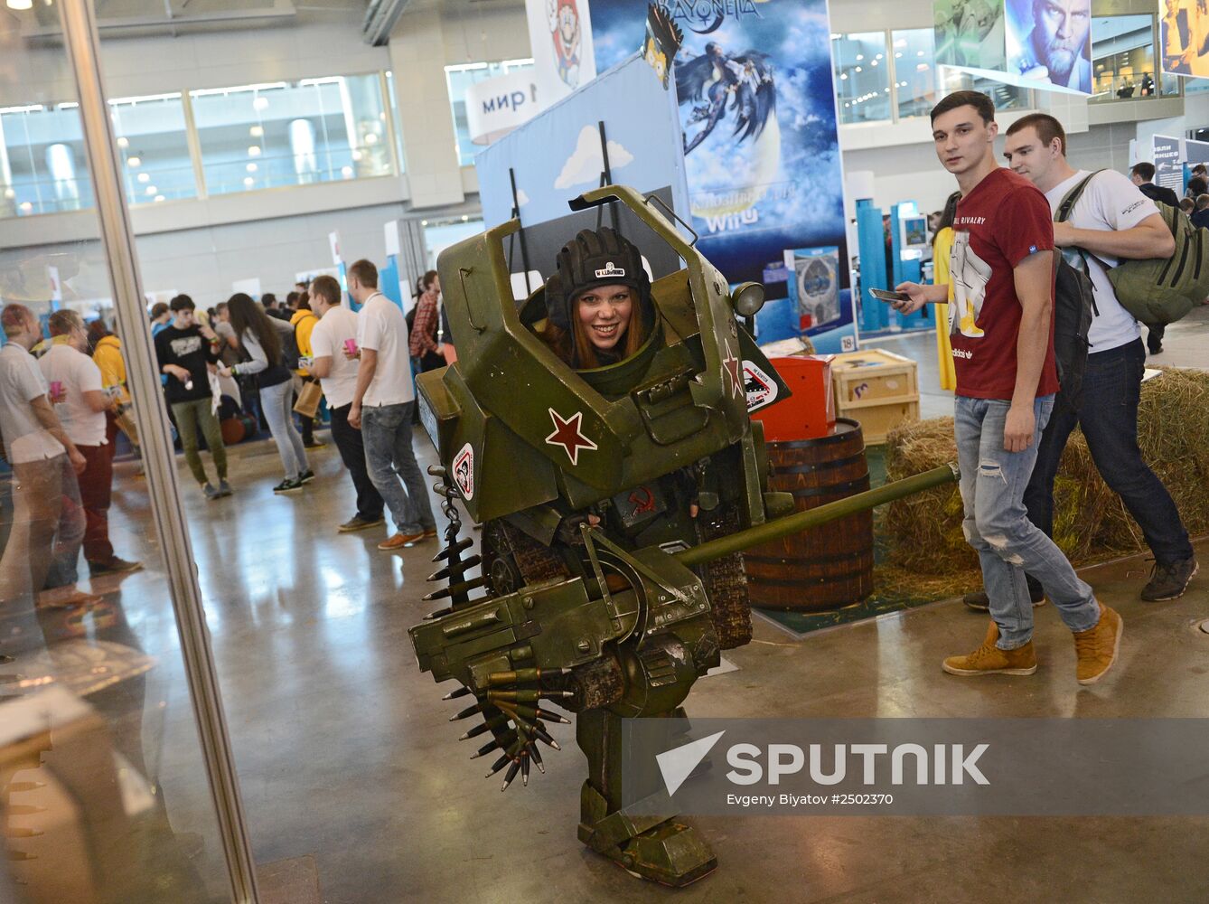 Igromir 2014 exhibition in Moscow