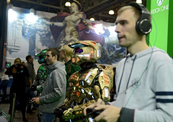 Igromir 2014 exhibition in Moscow