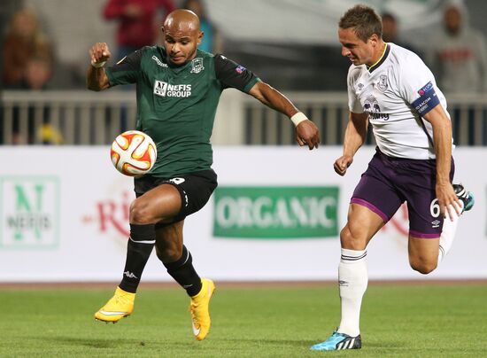 Football. UEFA Europa League. Krasnodar vs. Everton
