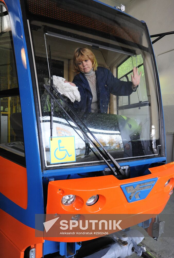 Production of trams at Ust-Katav Kirov Railcar-Building Plant