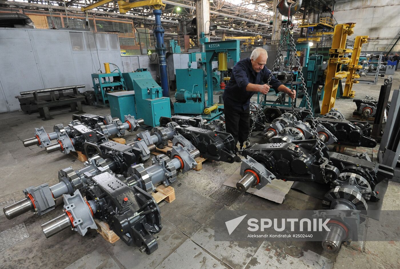 Production of trams at Ust-Katav Kirov Railcar-Building Plant