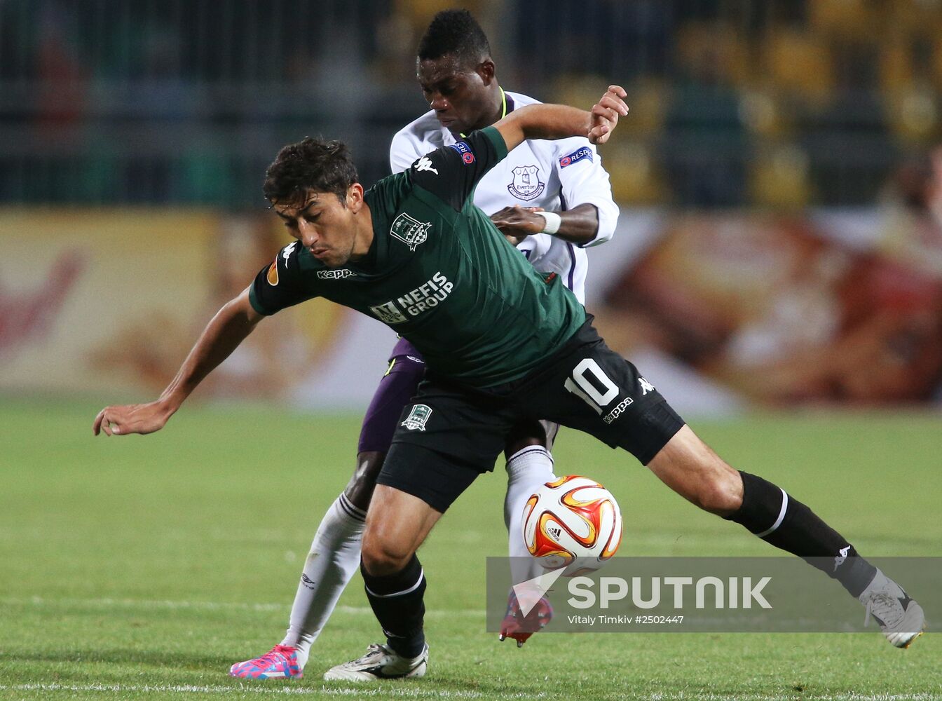 Football. UEFA Europa League. Krasnodar vs. Everton