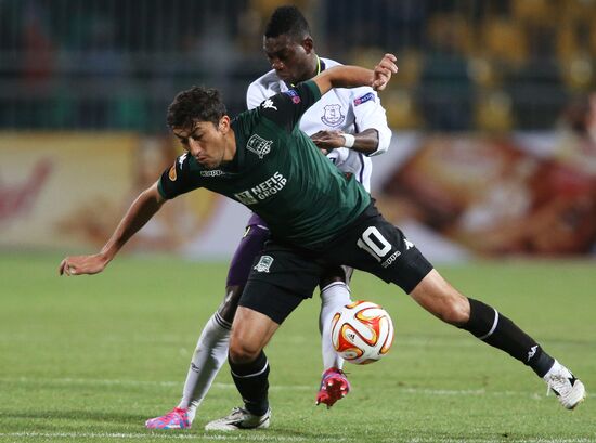 Football. UEFA Europa League. Krasnodar vs. Everton