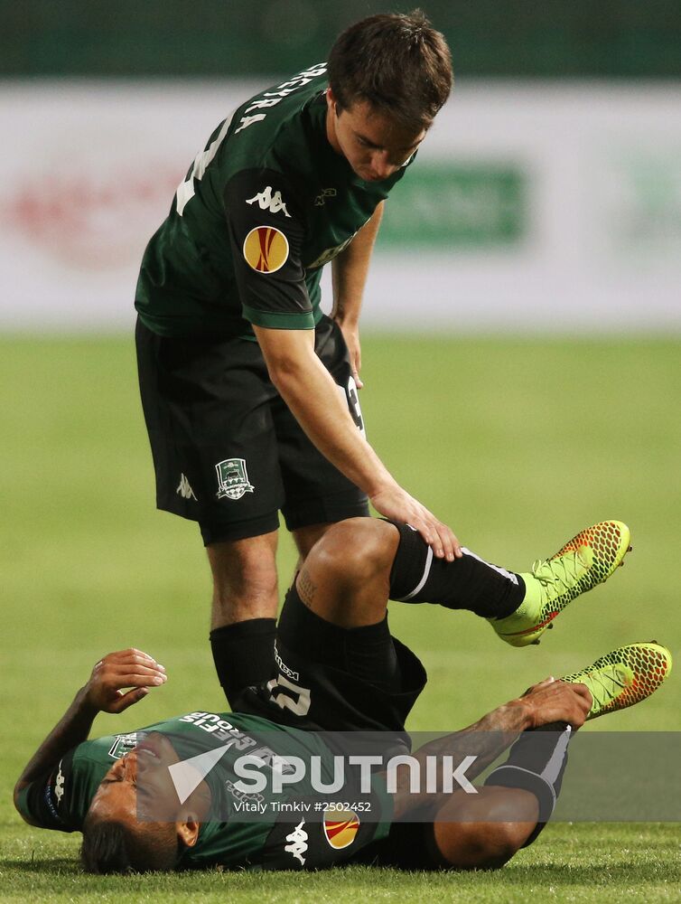 Football. UEFA Europa League. Krasnodar vs. Everton