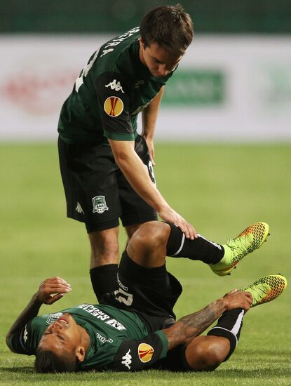 Football. UEFA Europa League. Krasnodar vs. Everton