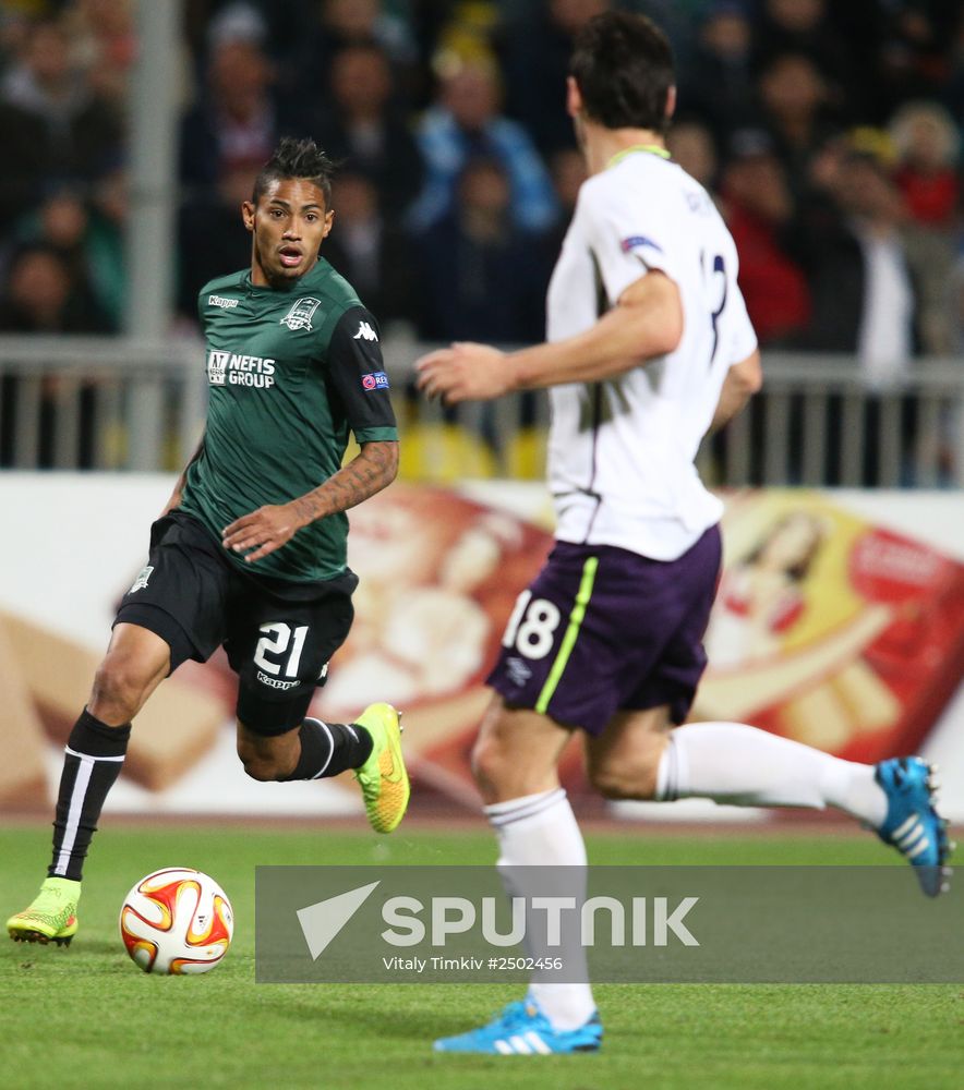 Football. UEFA Europa League. Krasnodar vs. Everton