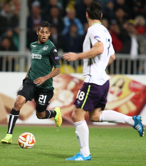 Football. UEFA Europa League. Krasnodar vs. Everton