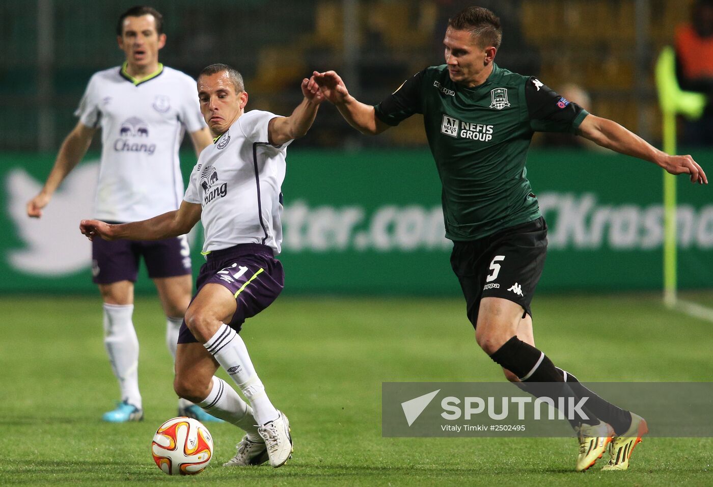 Football. UEFA Europa League. Krasnodar vs. Everton