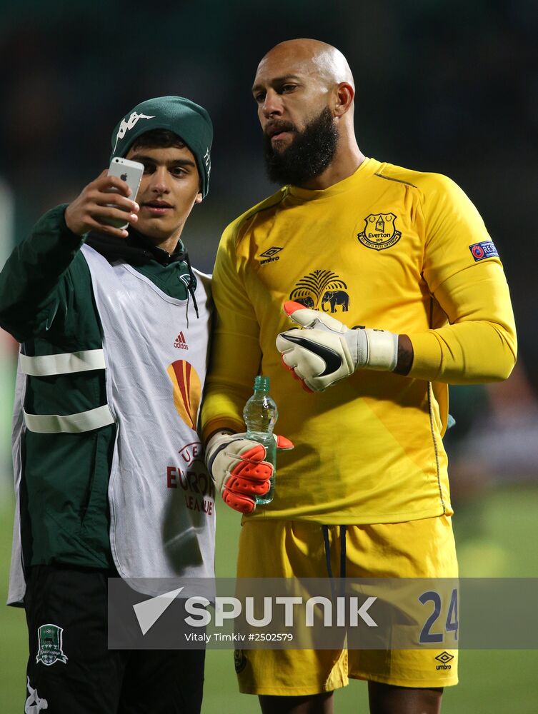 Football. UEFA Europa League. Krasnodar vs. Everton