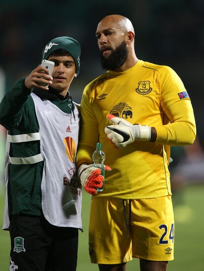 Football. UEFA Europa League. Krasnodar vs. Everton