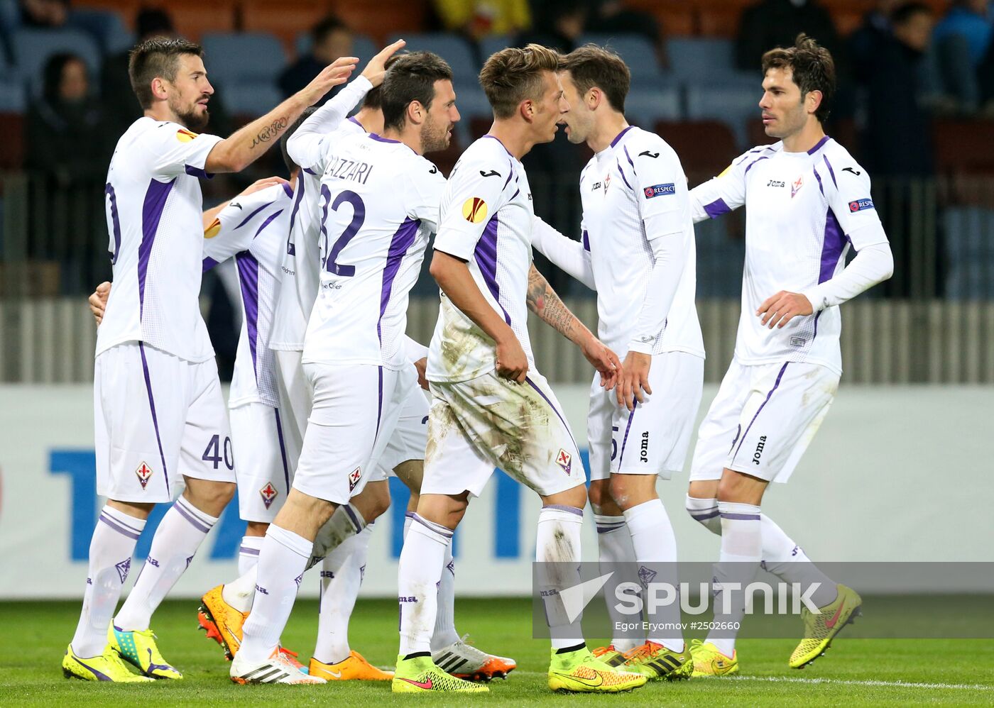 2015 UEFA Europa League. Dinamo Minsk vs Fiorentina