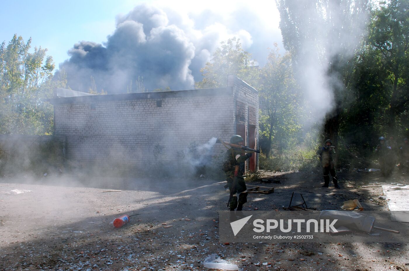 Battles near Donetsk airport