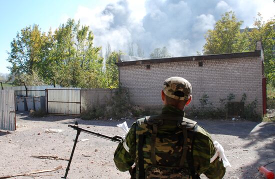 Battles near Donetsk airport