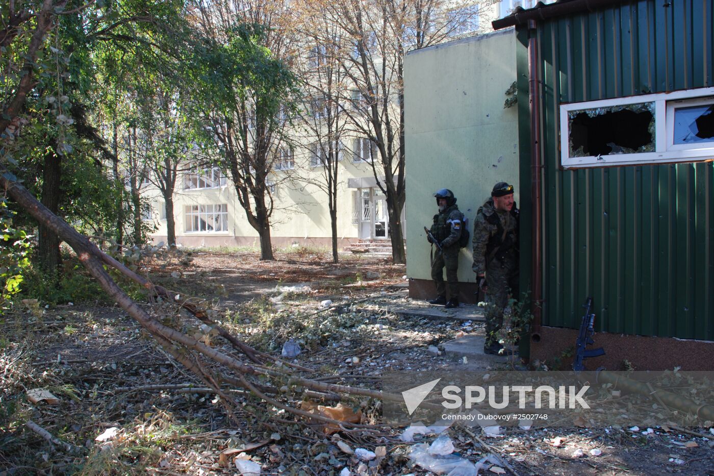 Battles near Donetsk airport