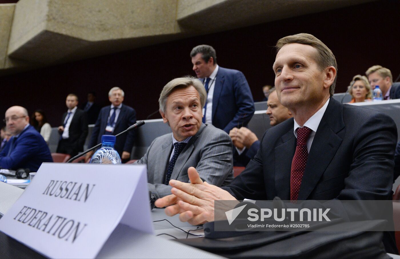 State Duma Speaker Sergei Naryshkin visits Switzerland