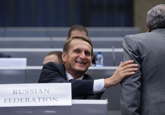 State Duma Speaker Sergei Naryshkin visits Switzerland