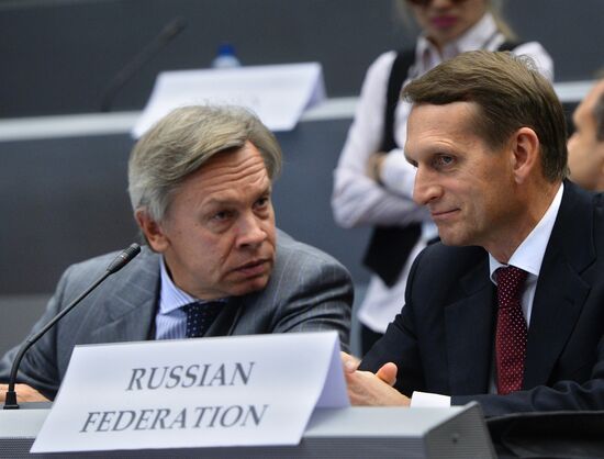 State Duma Speaker Sergei Naryshkin visits Switzerland