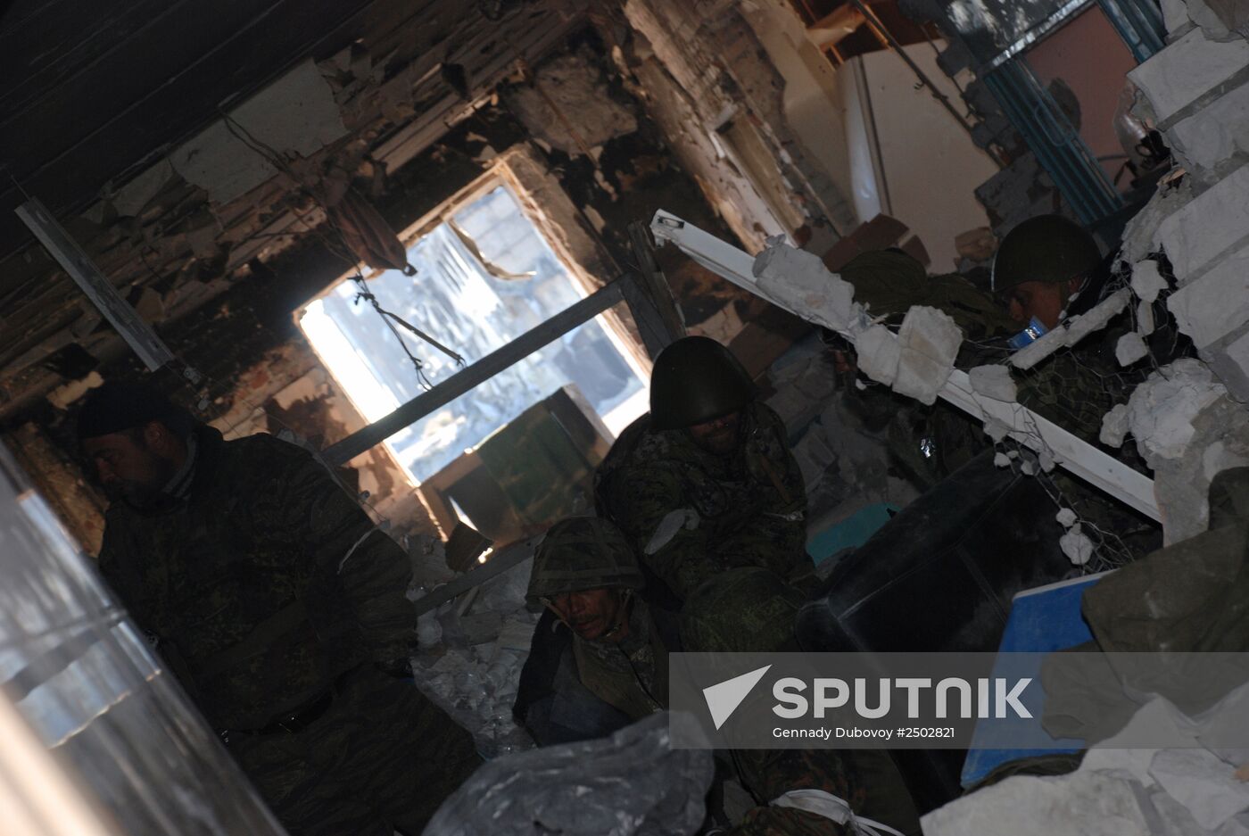 Battles near Donetsk airport