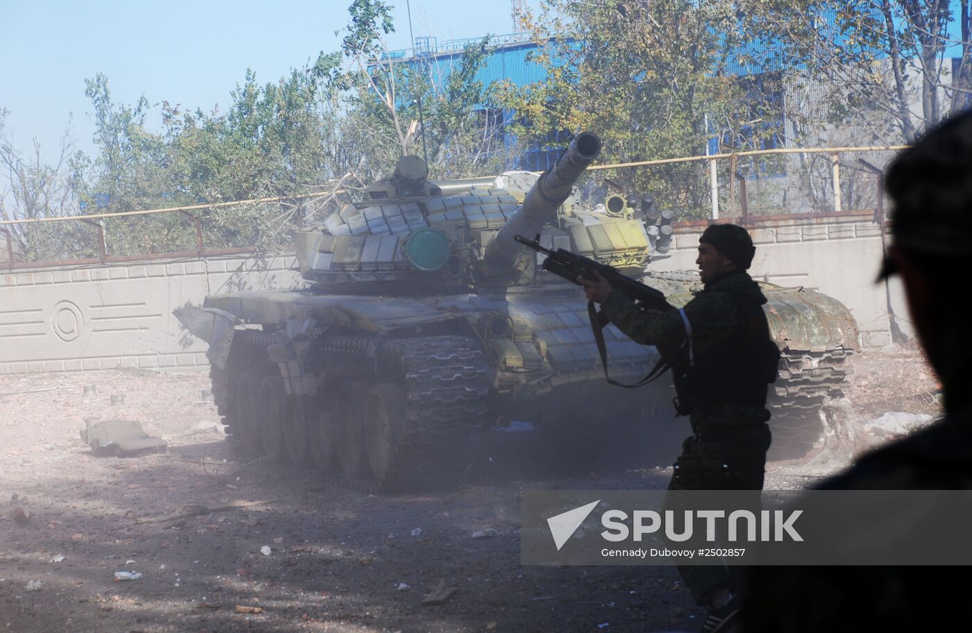 Battles near Donetsk airport