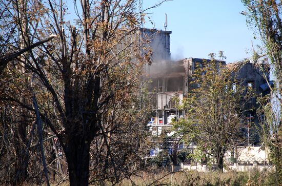 Battles near Donetsk airport