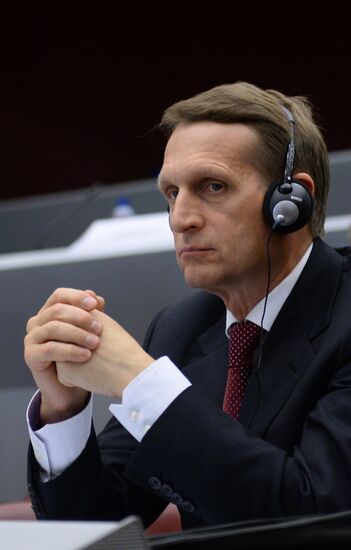 State Duma Speaker Sergei Naryshkin visits Switzerland