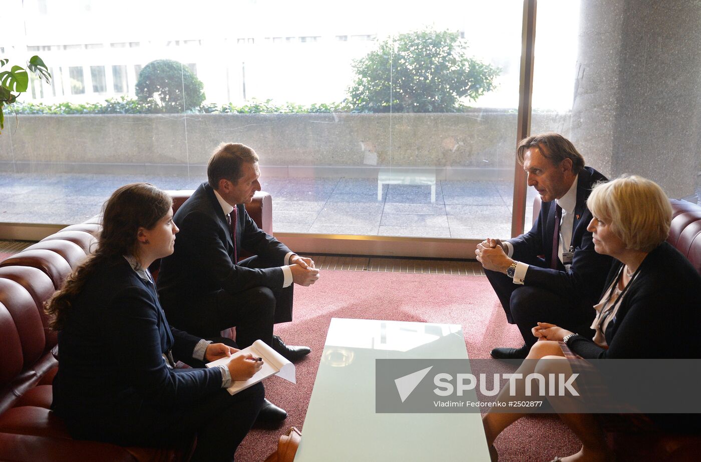 State Duma Speaker Sergei Naryshkin visits Switzerland