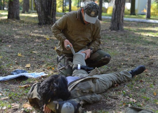 Premedical first aid course in Kyiv for journalists during hostilities