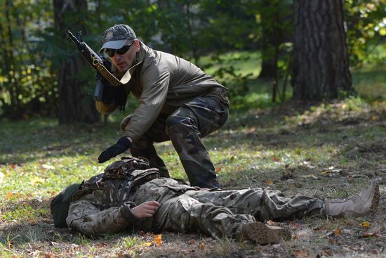 Premedical first aid course in Kyiv for journalists during hostilities