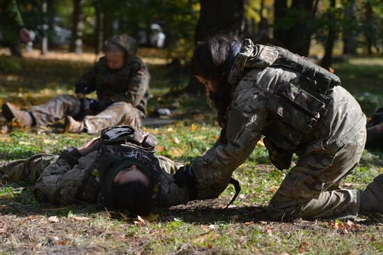 Premedical first aid course in Kyiv for journalists during hostilities