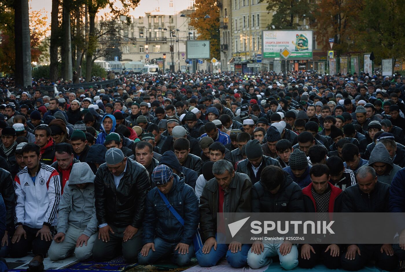 Eid al-Adha celebrations across Russia