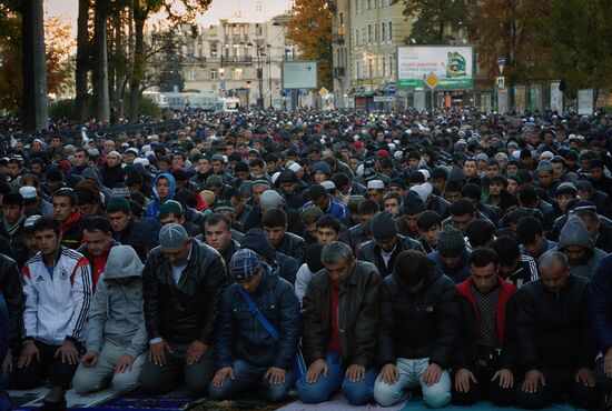 Eid al-Adha celebrations across Russia