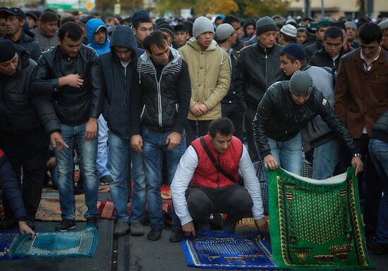 Eid al-Adha celebrations across Russia