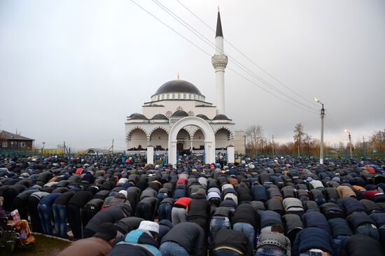 Eid al-Adha celebrations across Russia