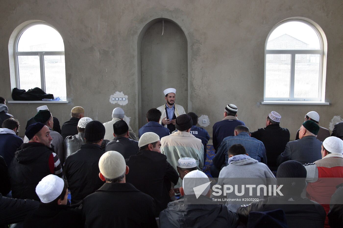 Eid al-Adha celebrations ina new mosque in Crimea