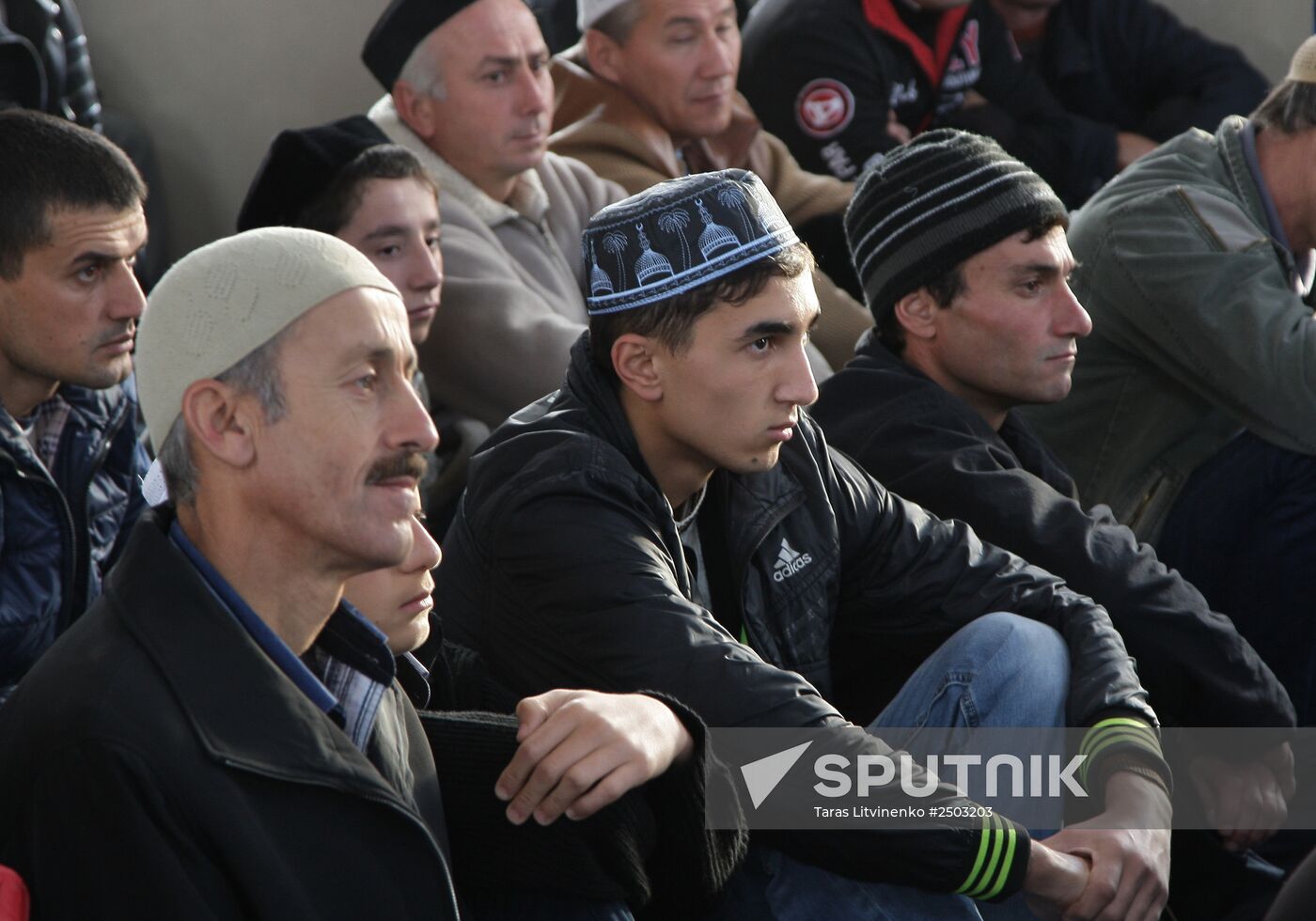 Eid al-Adha celebrations ina new mosque in Crimea