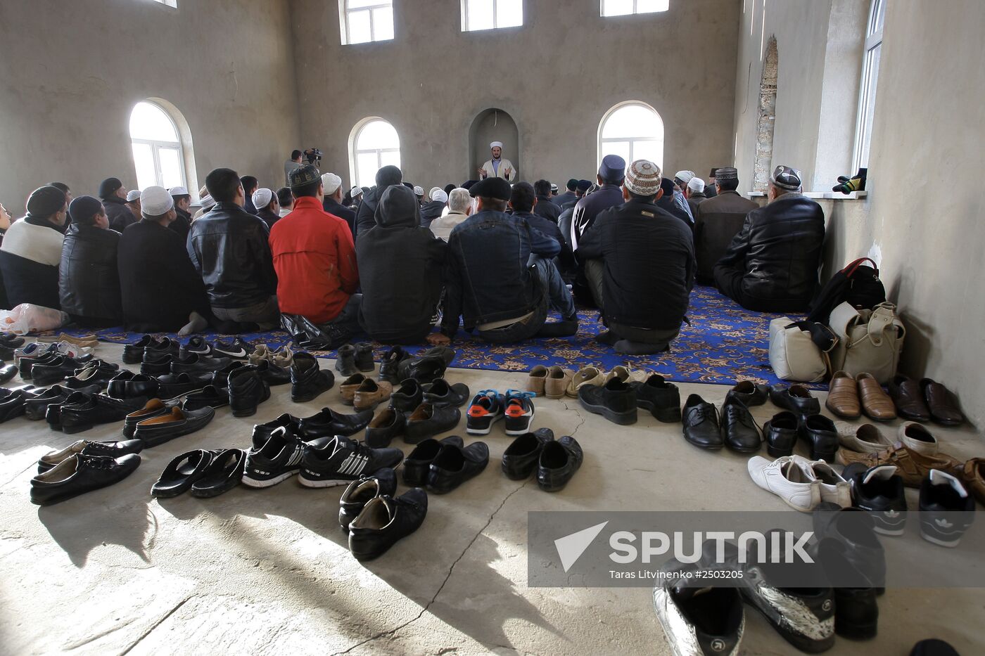 Eid al-Adha celebrations ina new mosque in Crimea