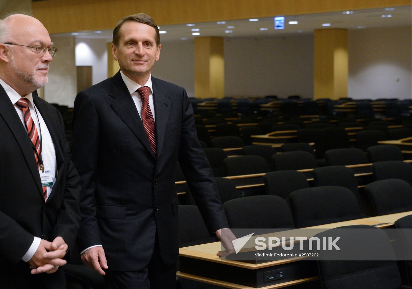 State Duma Speaker Sergei Naryshkin's visit to Switzerland