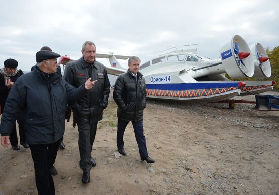 Dmitry Rogozin's working visit to Karelia