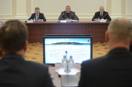 Dmitry Rogozin's working visit to Karelia