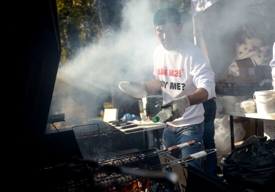 Tbilisoba Georgian festival in Moscow